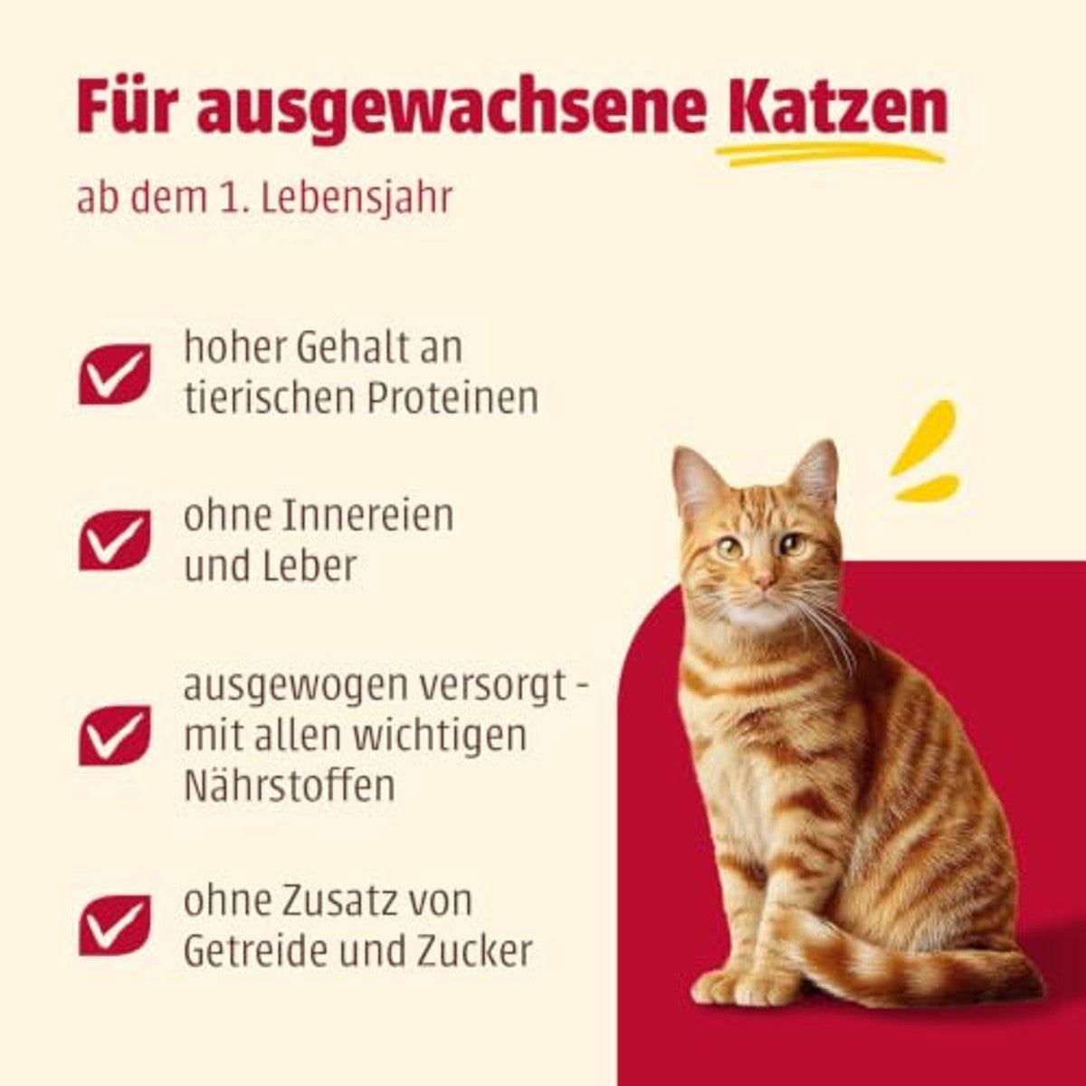 animonda Carny Adult natvoer kattenvoer kip & kattenkruid 32 x 85 g - 6-pack