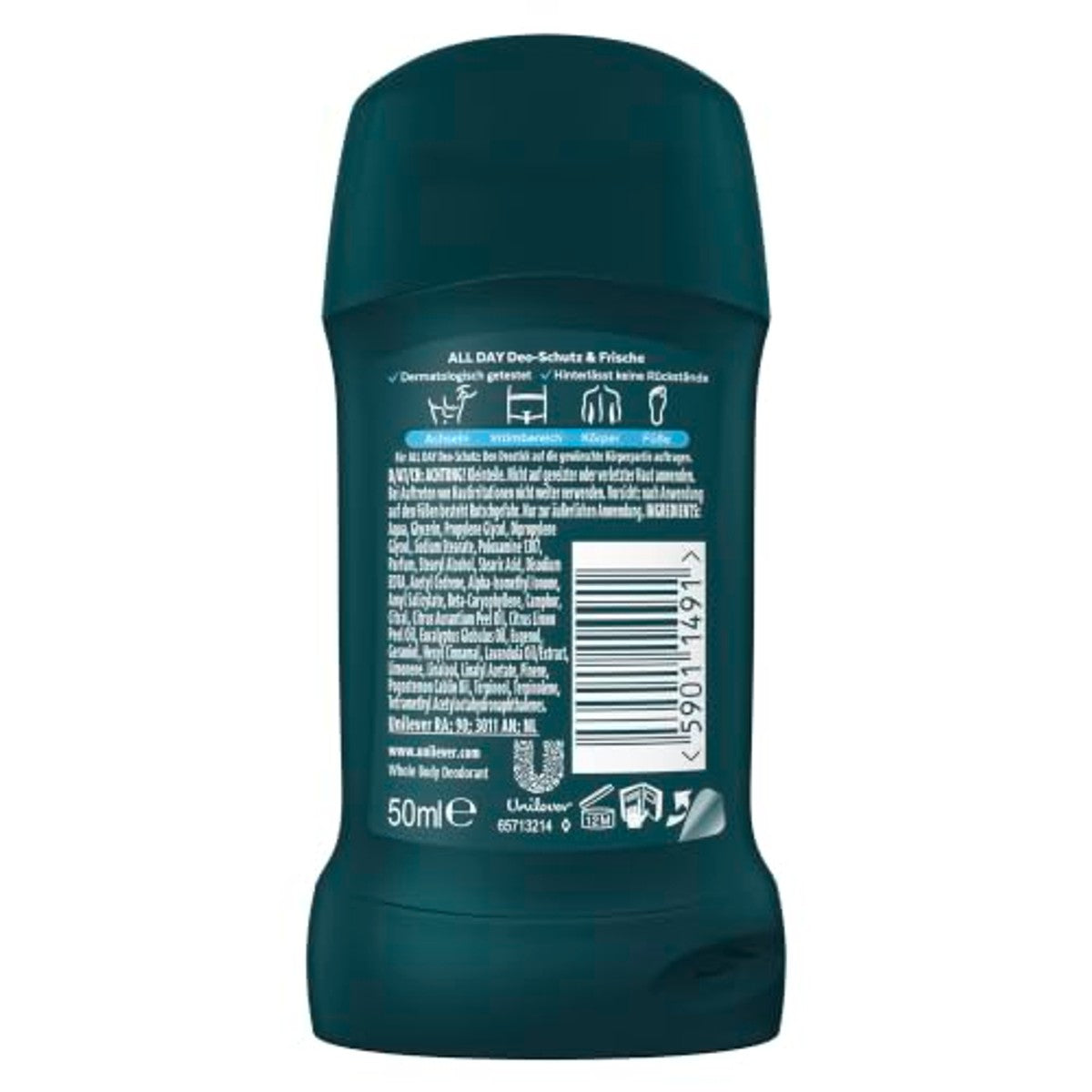 Rexona Men Whole Body Deodorant Stick Ocean Rush 3 x 50 ml - Voordeelverpakking