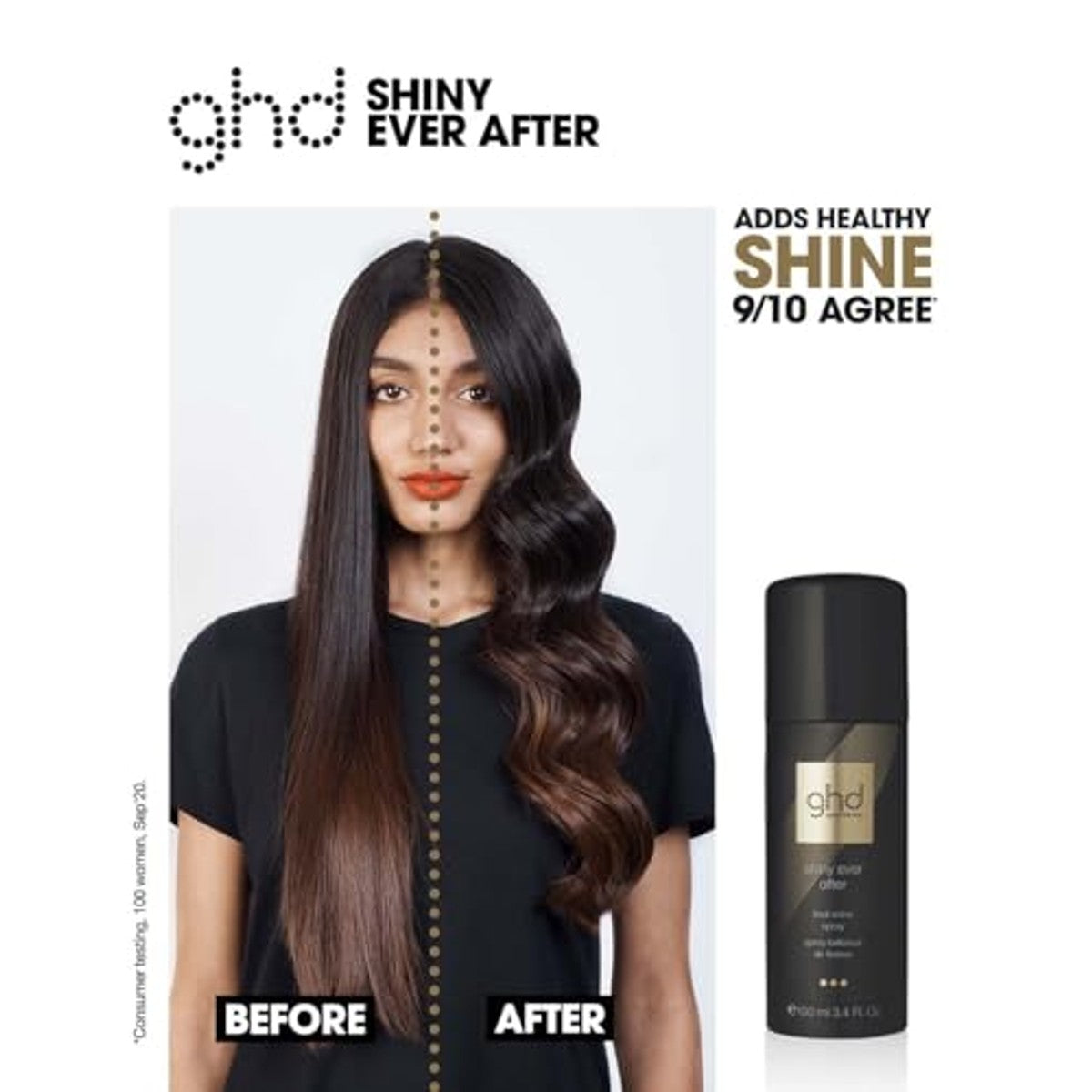 ghd Shiny Ever After Final Shine Spray voor Alle Haartypes 100 ml
