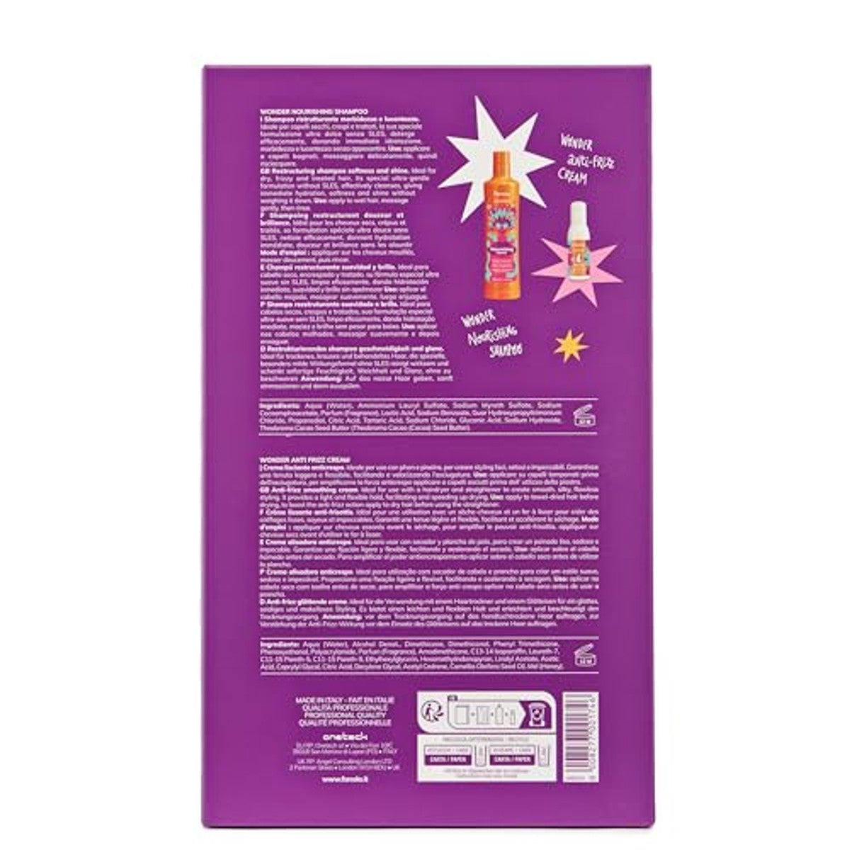 Fanola Limited Edition Wonder Nourishing Kit 350+100 ml - 6-pack