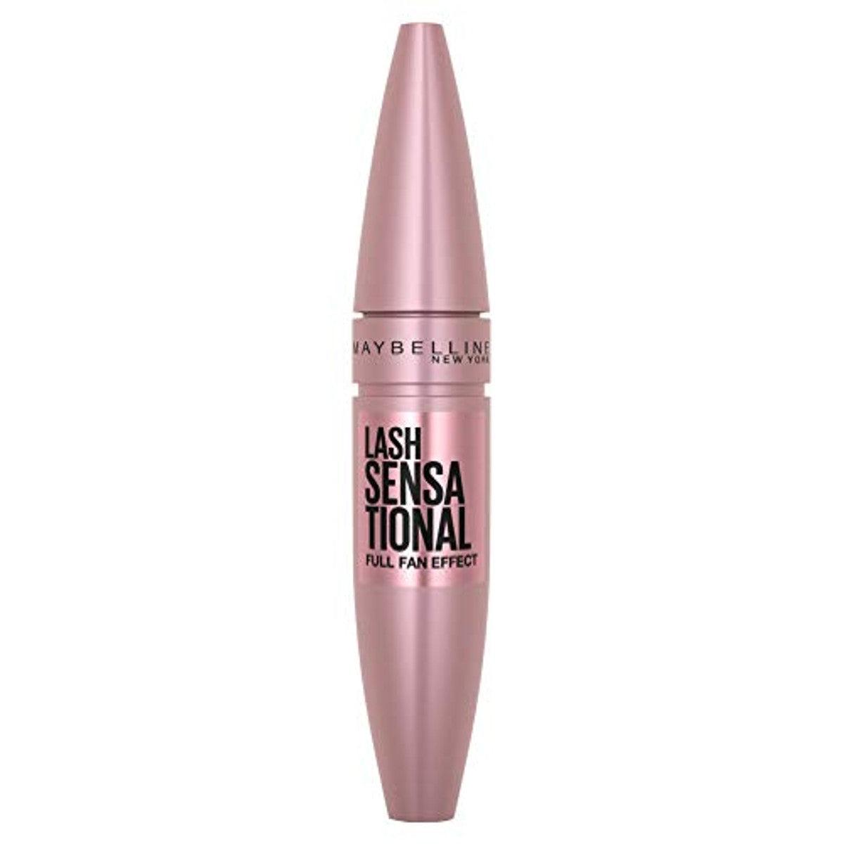 Maybelline New York Lash Sensational Volle Wimperwaaiers Mascara voor volumineuze wimpers, 2-in-1 wimperontvoulerborstel voor het waaiereffect, kleur: Very Black, 9,5ml – MAYBELLINE
