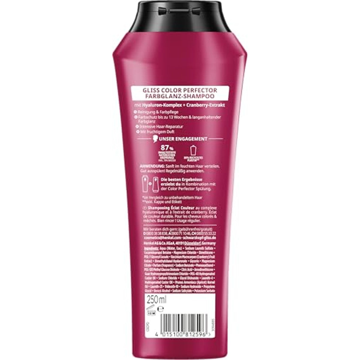Gliss Kur Color Perfector Shampoo 250 ml – Gliss Kur