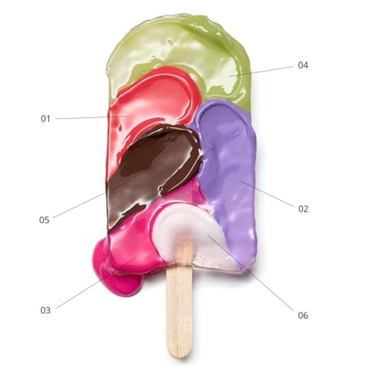 essence Juicy Bomb glanzende boterbalsem 01 rood meloen 2,5 g - 3-pack