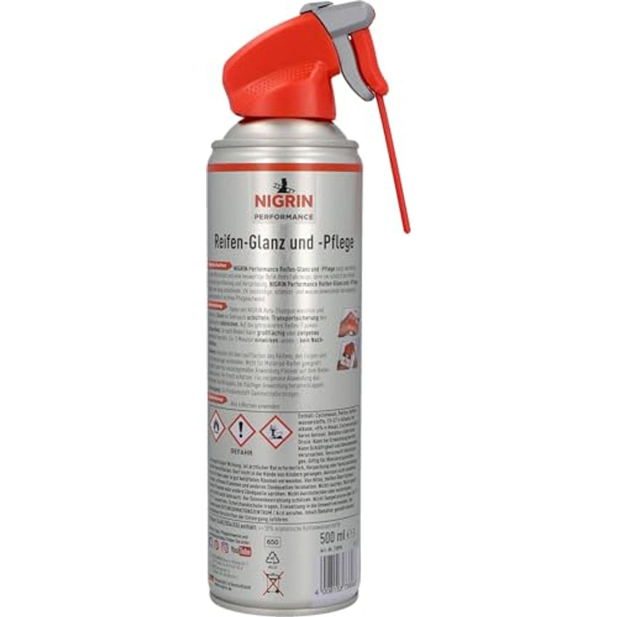 NIGRIN Performance Bandenglans & Verzorging 3 x 500 ml - Voordeelverpakking