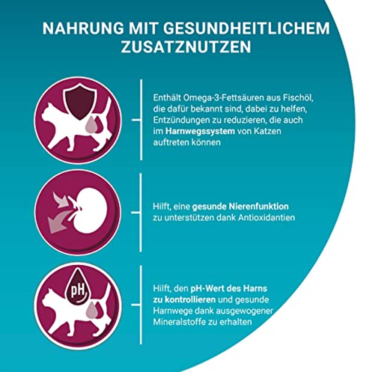 PURINA ONE BIFENSIS Urinary Care, rijk aan kip, 6 x 1,4 kg | Kattenvoer droog, rijk aan kip – PURINA ONE