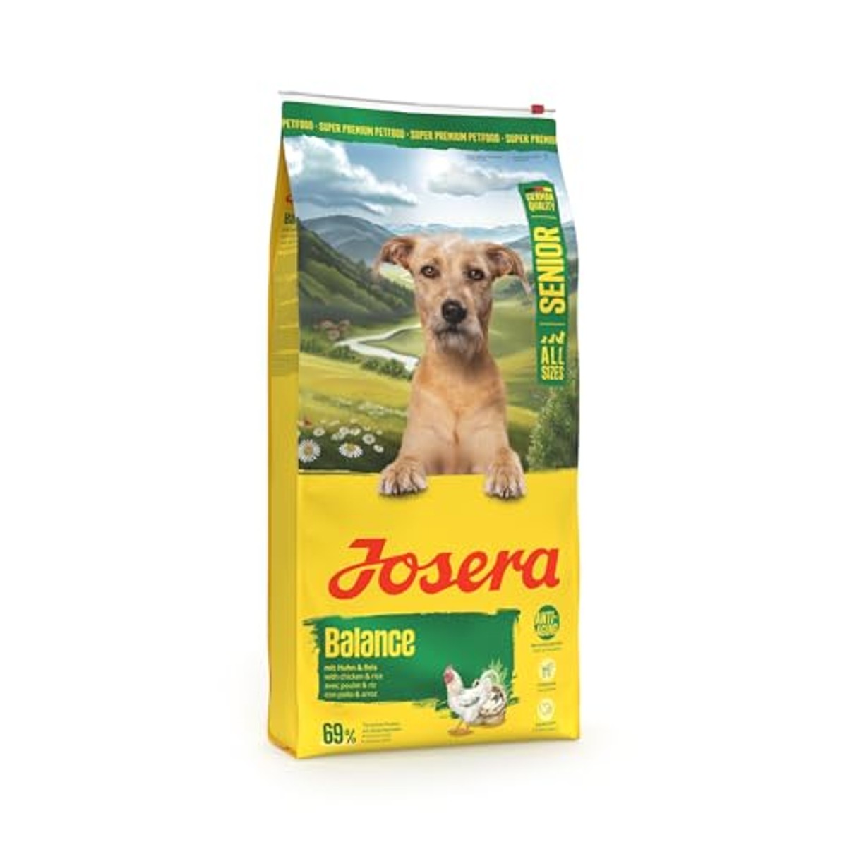 Josera Balance droogvoer hond senior kip en rijst 12,5 kg - 3-pack