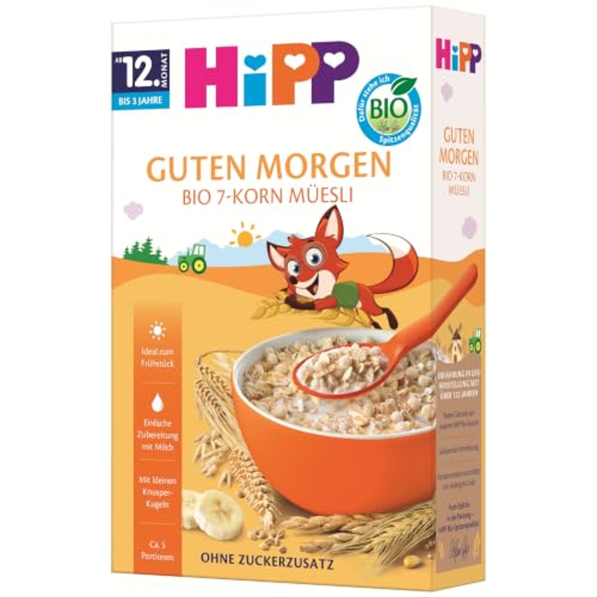 HiPP Biologische muesli met 7 korrels 8 x 200 g – HiPP