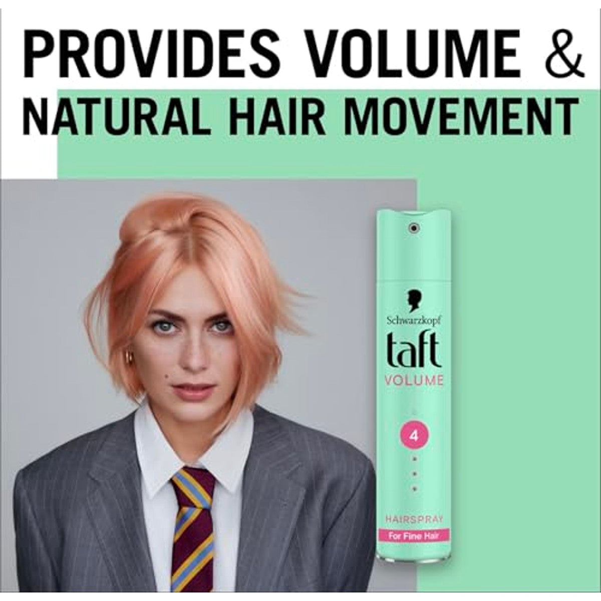 TAFT Haarspray Volume fijn haar houdgraad 4 3 x 0,25 l - Voordeelverpakking