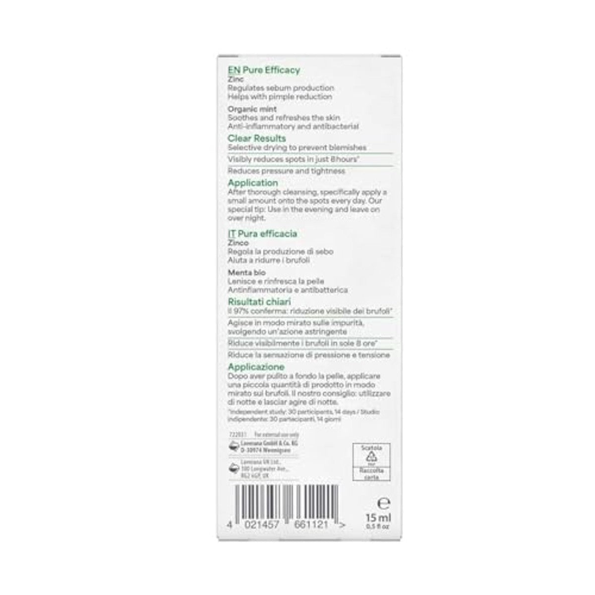 lavera Pure Beauty Spot Treatment - 6-pack – foto 4