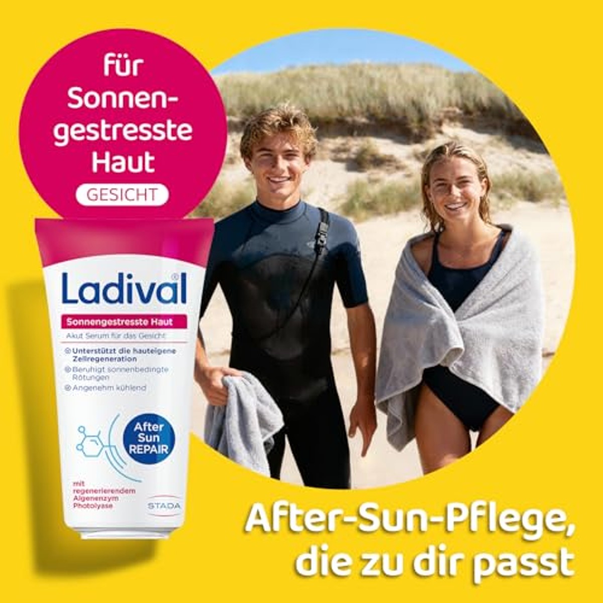Ladival Acute Serum After Sun Repair Gezicht 6 x 50 ml - Voordeelverpakking