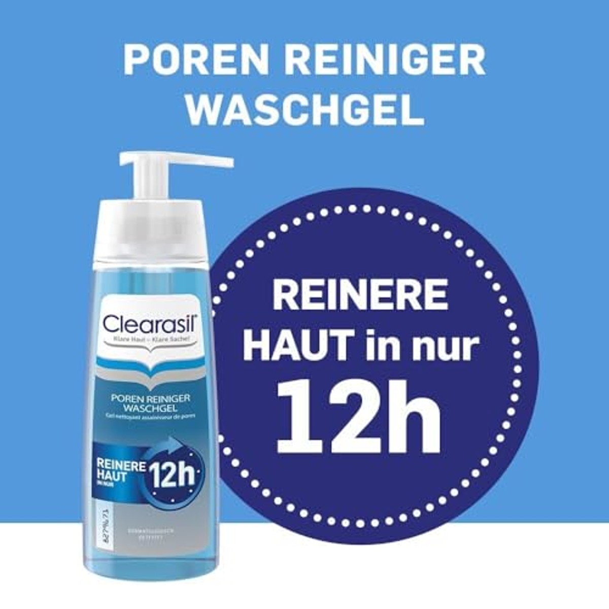 Clearasil Poriënreiniger Wasgel tegen Onzuiverheden 200 ml – Clearasil