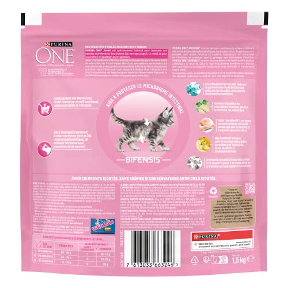 Purina One Kroketten voor katten, kenmerk van het dier te kiezen, 1,5 & Nbsp; Kg&Nbsp; & Nbsp; 6& Nbsp; verpakkingen (9& Nbsp; kg); 1,5 kg – PURINA ONE