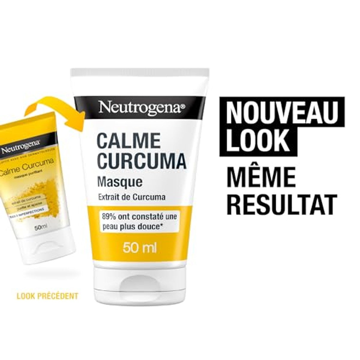 Neutrogena Calme Curcuma masker 6 x 50 ml - Voordeelverpakking