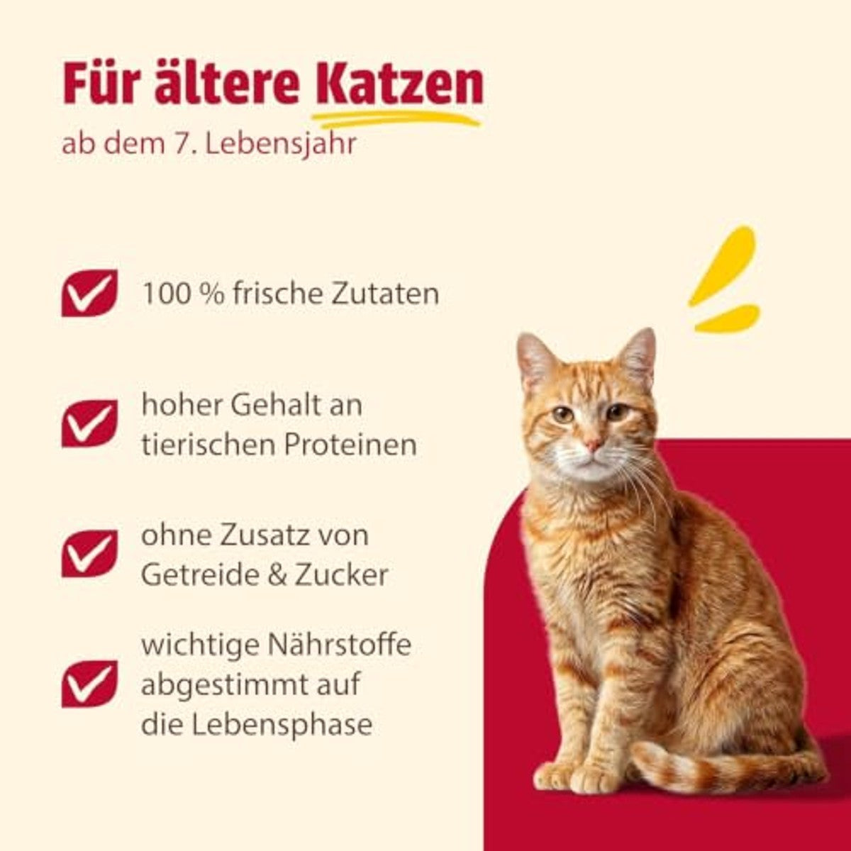 Animonda Carny Senior natvoer kattenvoer rundvlees kip kaas 6 x 200 g - 6-pack