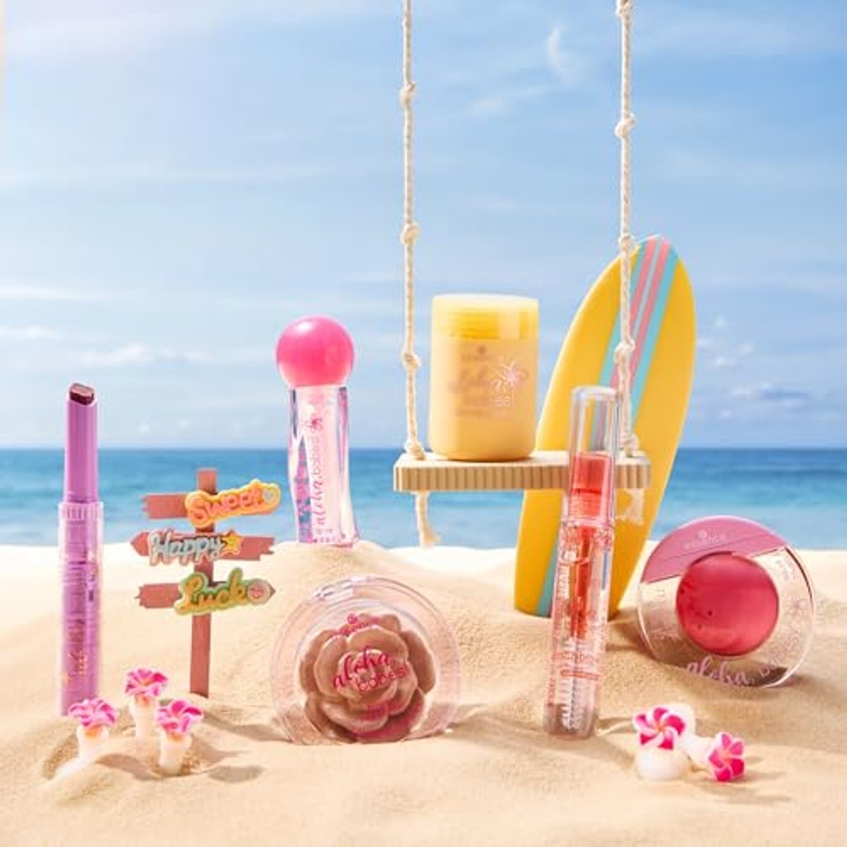 essence aloha, babes! liquid blush, rouge, nr. 01, roze, sterk gepigmenteerd, sneldrogend, glinsterend, veganistisch, olievrij, zonder parfum, zonder parabenen, per stuk verpakt (11,5 g) – Essence Cosmetics