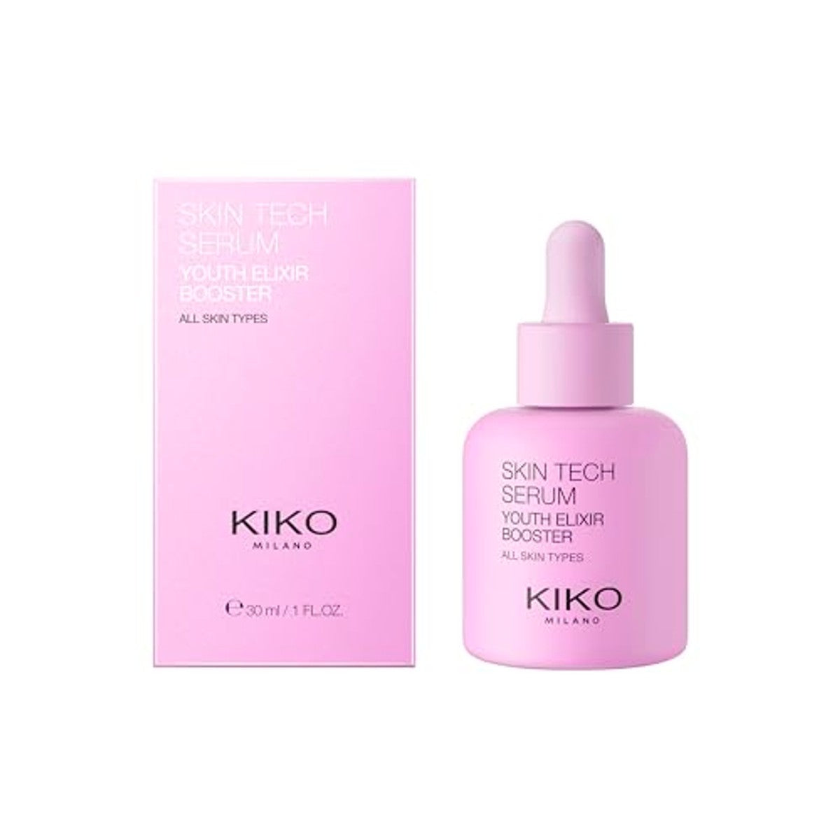 Kiko Milano Skin Tech Youth Elixir Booster Serum - 6-pack