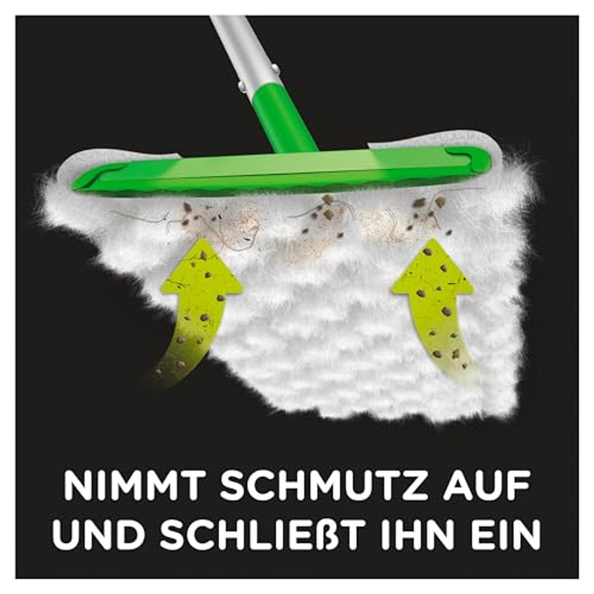 Swiffer Vloerwisser 3D Clean Starterkit 1 staaf + 6 doeken - 6-pack