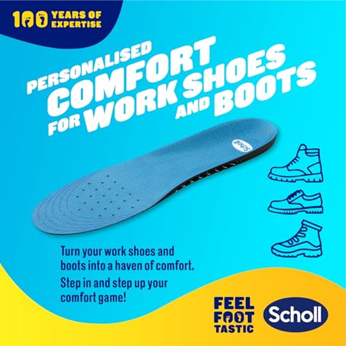 Dr. Scholl's GelActiv werk- en laarsinzetstukken – Dr. Scholl's