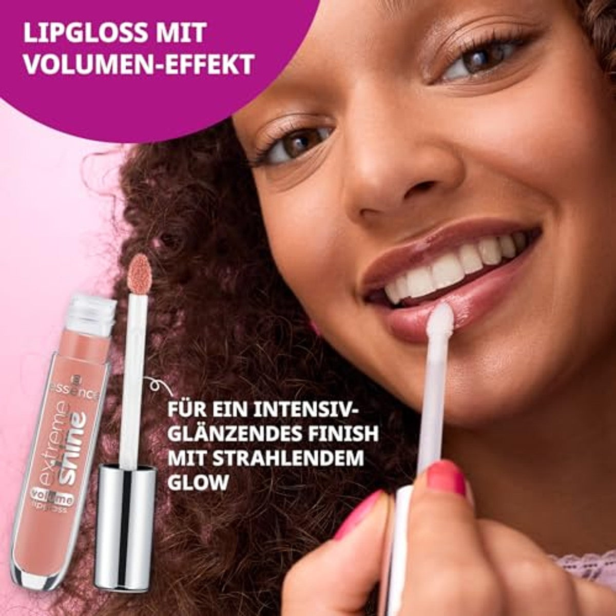 essence extreme shine volume lipgloss 11 Power of Nude, met volumeffect | Ultra-glanzende lipgloss met plumping-effect in wetlook, niet-klevende textuur met menthol, veganistische cosmetica, 5 ml – Essence Cosmetics