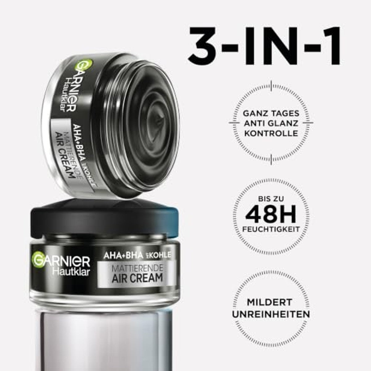 Garnier SkinActive AHA + BHA 3-in-1 gezichtscrème 6 x 50 ml - Voordeelverpakking