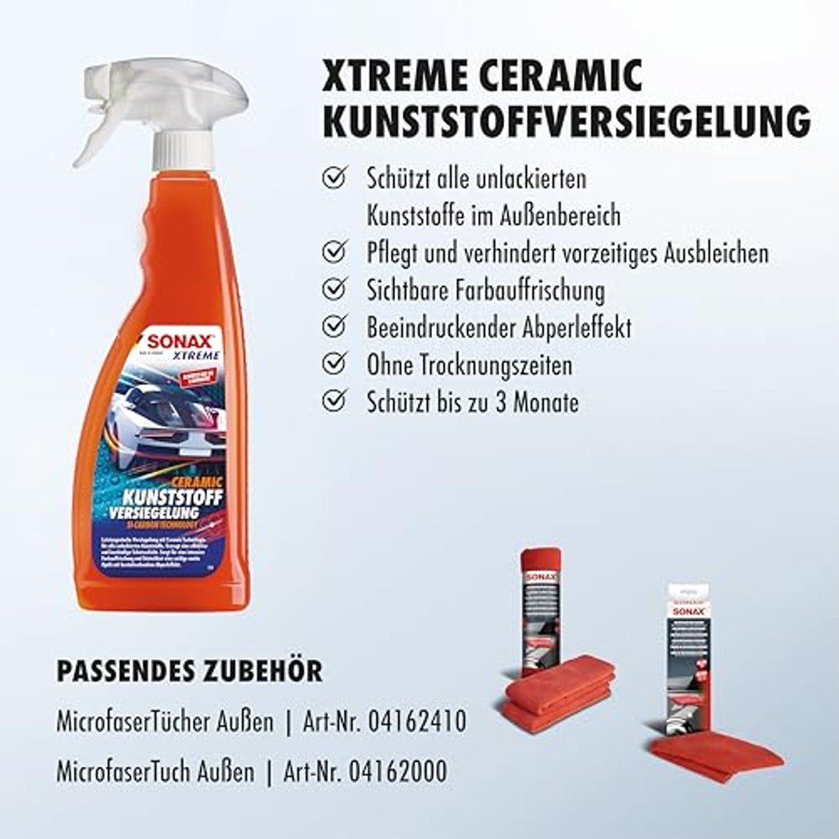 SONAX XTREME Ceramic kunststofverzegeling 750 ml – SONAX