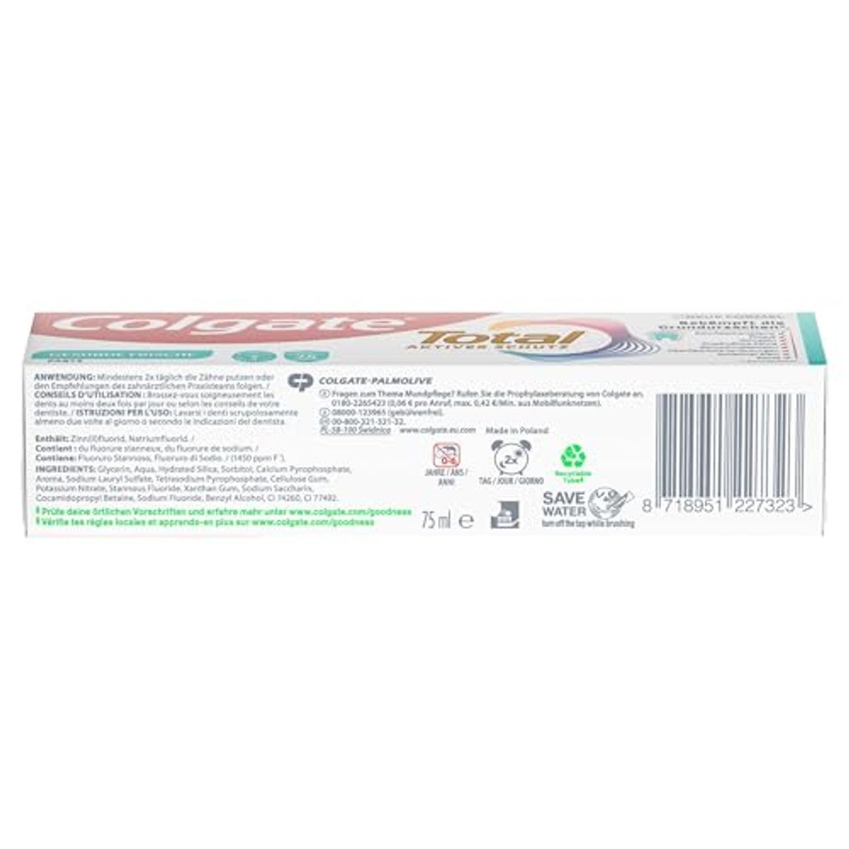 Colgate Total Plus Gezonde Frisse Tandpasta 2 x 75 ml – Colgate