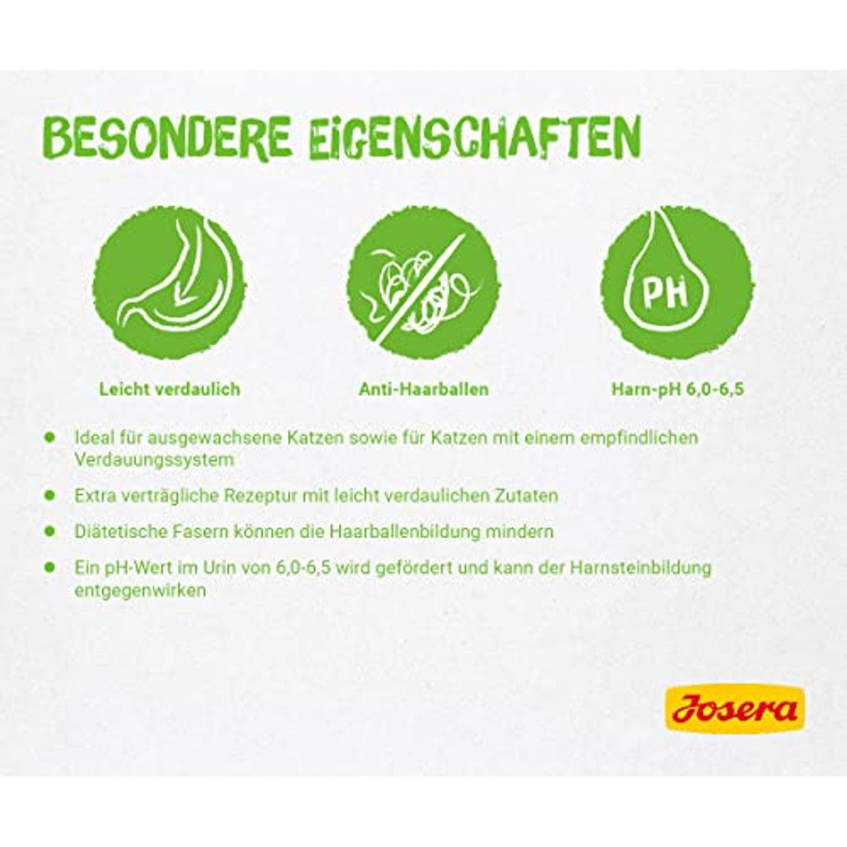 josera sensicat | Volwassenen, gevogelte en rijst, premium droogvoer, tarwevrij en extra verdraagbaar, tegen urinestenen en haarbalvorming – Josera