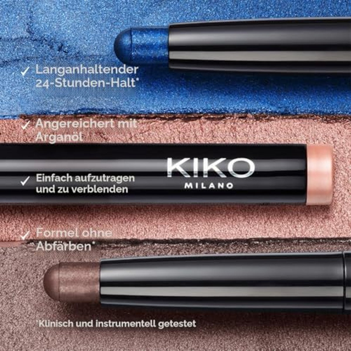 KIKO Milano Langdurige oogschaduwstick - kleur 14 Rosy Brown – Kiko Milano