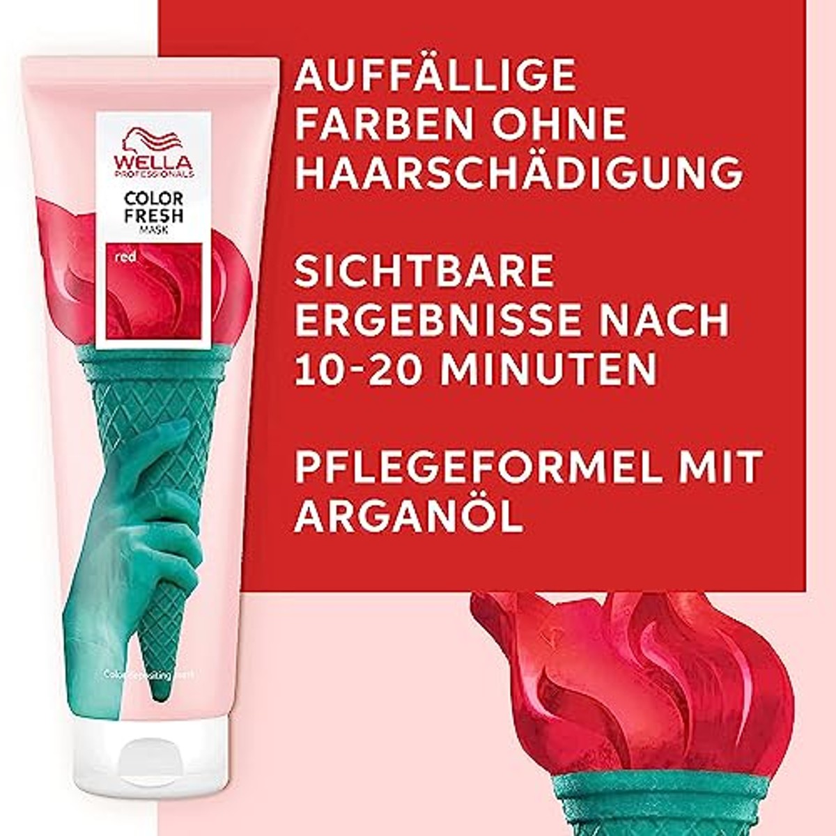 Wella Professionals Color Fresh Mask Rood – Wella Professionals