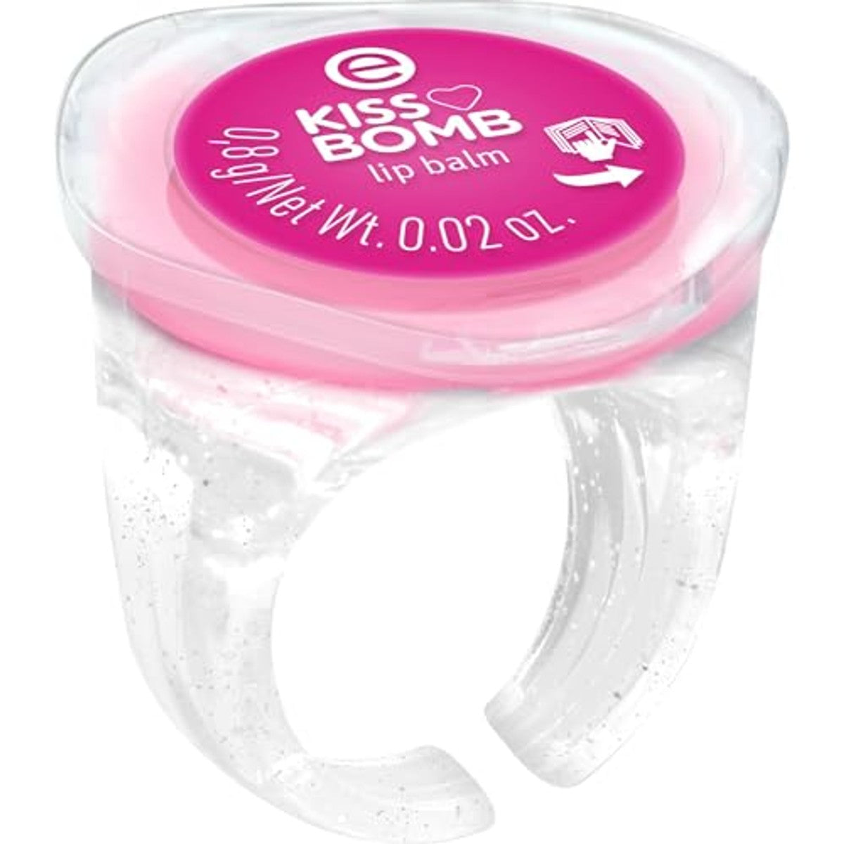 essence Kiss Bomb lipgloss & lippenbalsem Strawberry 01 10,8 ml - 6-pack