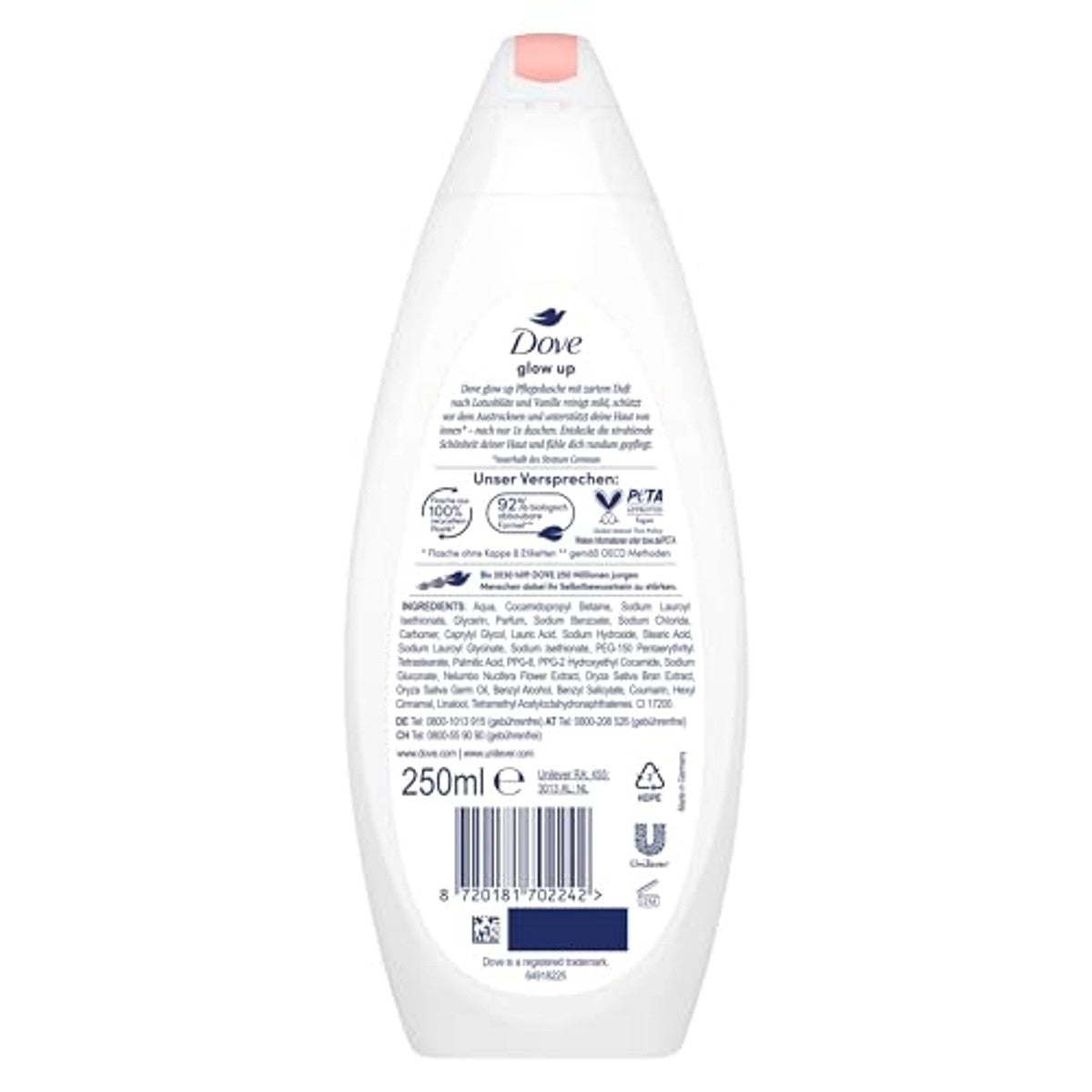 Dove Glow Up Limited Edition verzorgende douchegel 250 ml – Dove