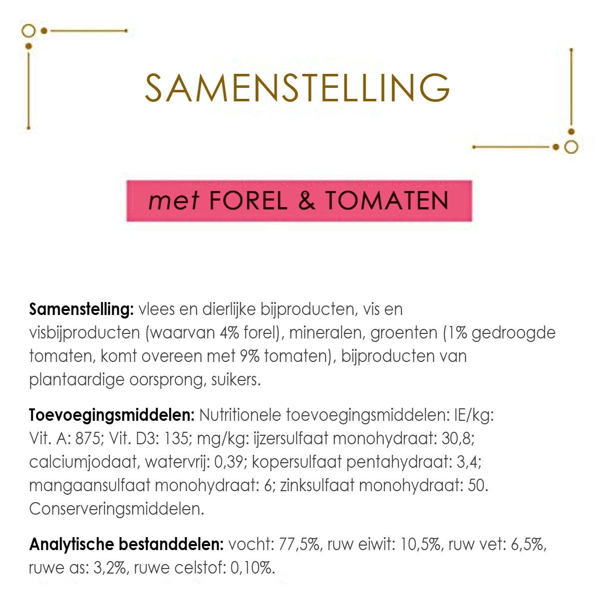 Gourmet Gold Fijne paté natvoer kattenvoer forel & tomaat 12 x 85 g – foto 4
