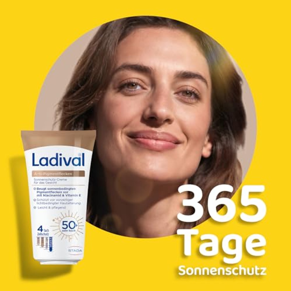 Ladival Anti-pigmentvlekken zonnebrandcrème gezicht SPF 50+ 50ml – Ladival