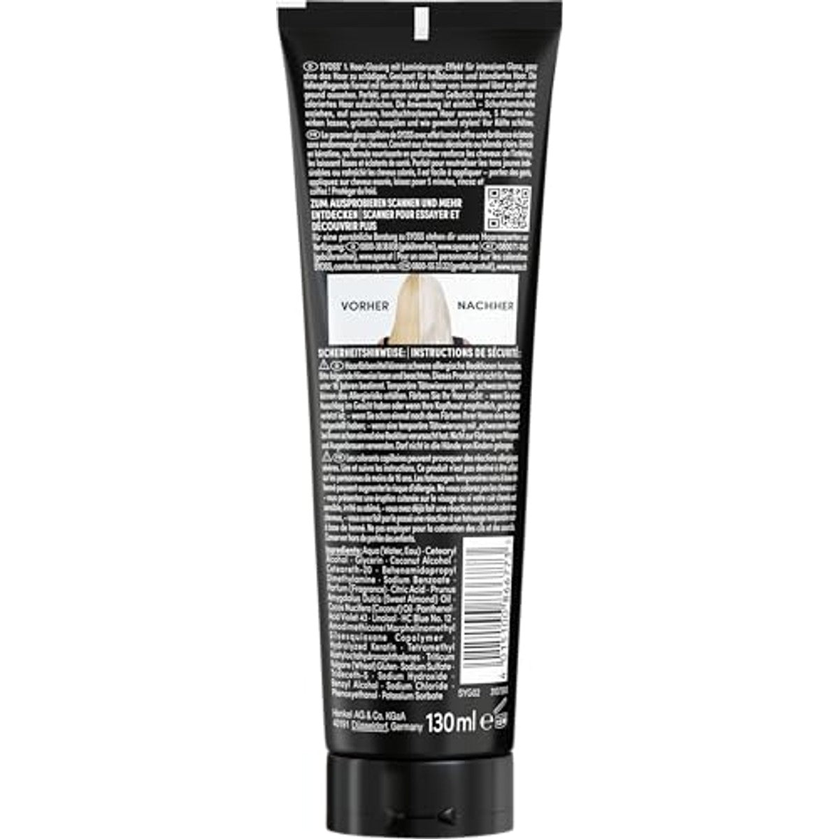 Syoss Color Glaze Glossing Platinum Blonde 130 ml – Syoss
