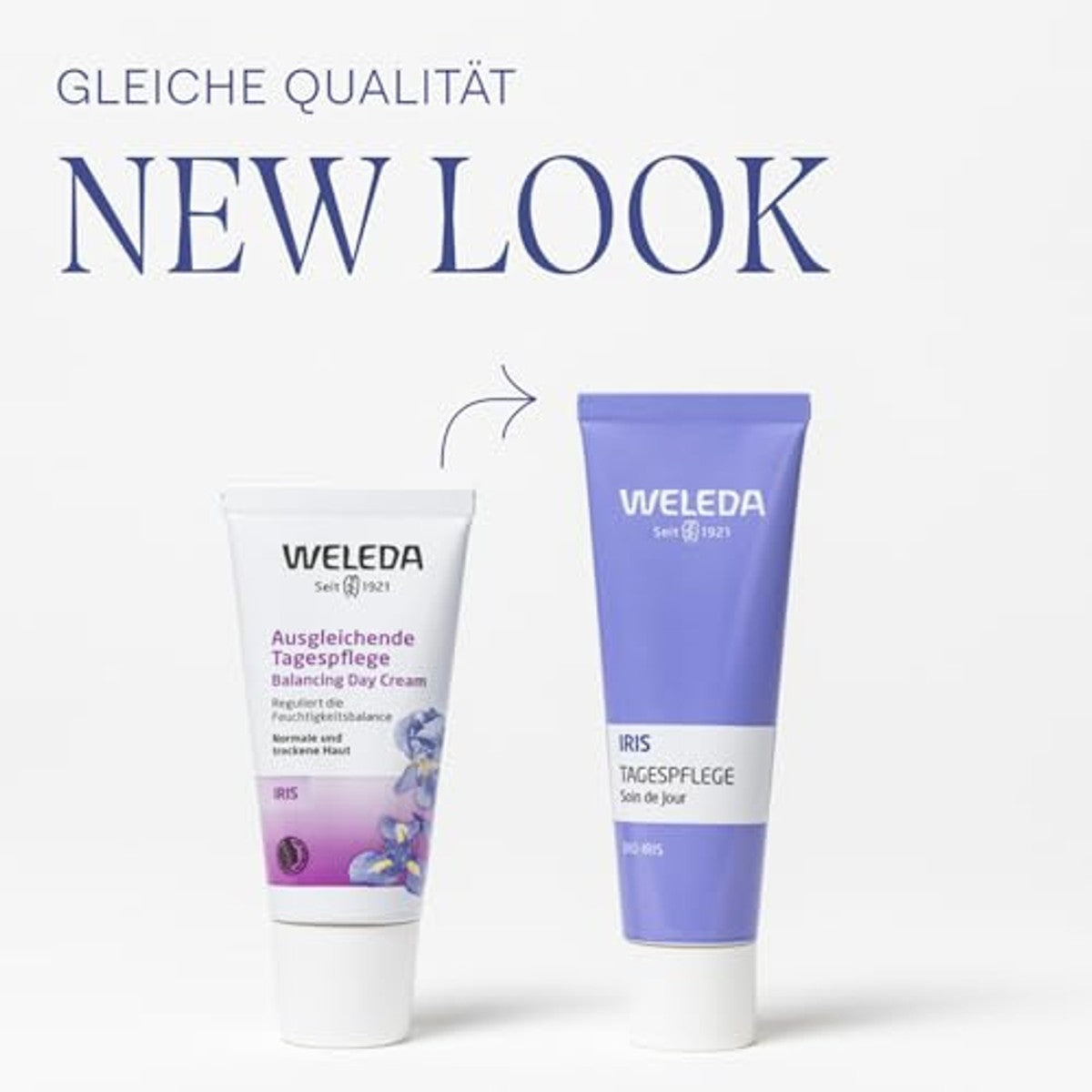 Weleda Iris Dagverzorging 30 ml voor Droge Huid - 3-pack
