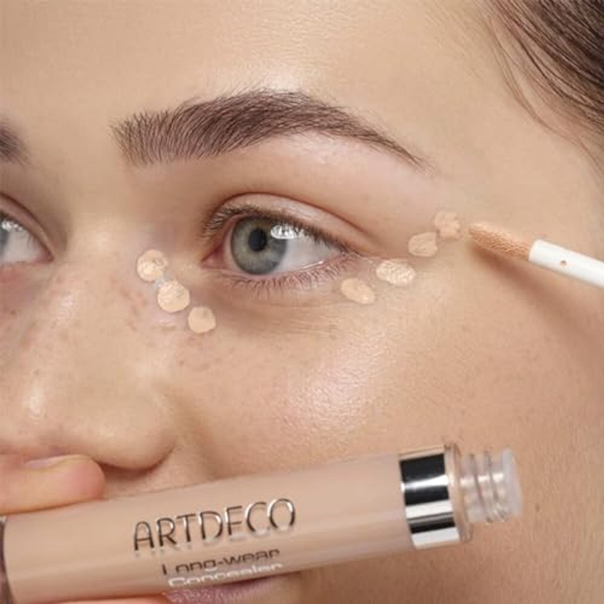 Artdeco Long-Wear Concealer waterbestendig zacht olijf 1 x 7 ml - 3-pack