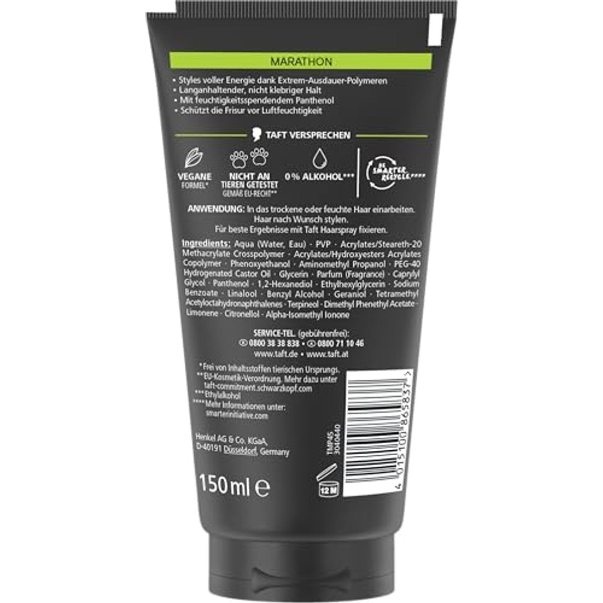 TAFT Marathon Styling Gel 150 ml – TAFT