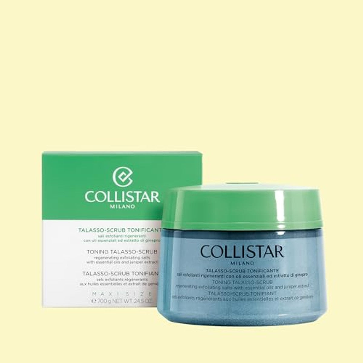 Collistar Thalasso-Peeling met Zeezouten en Jeneverbes-Extract 700 g