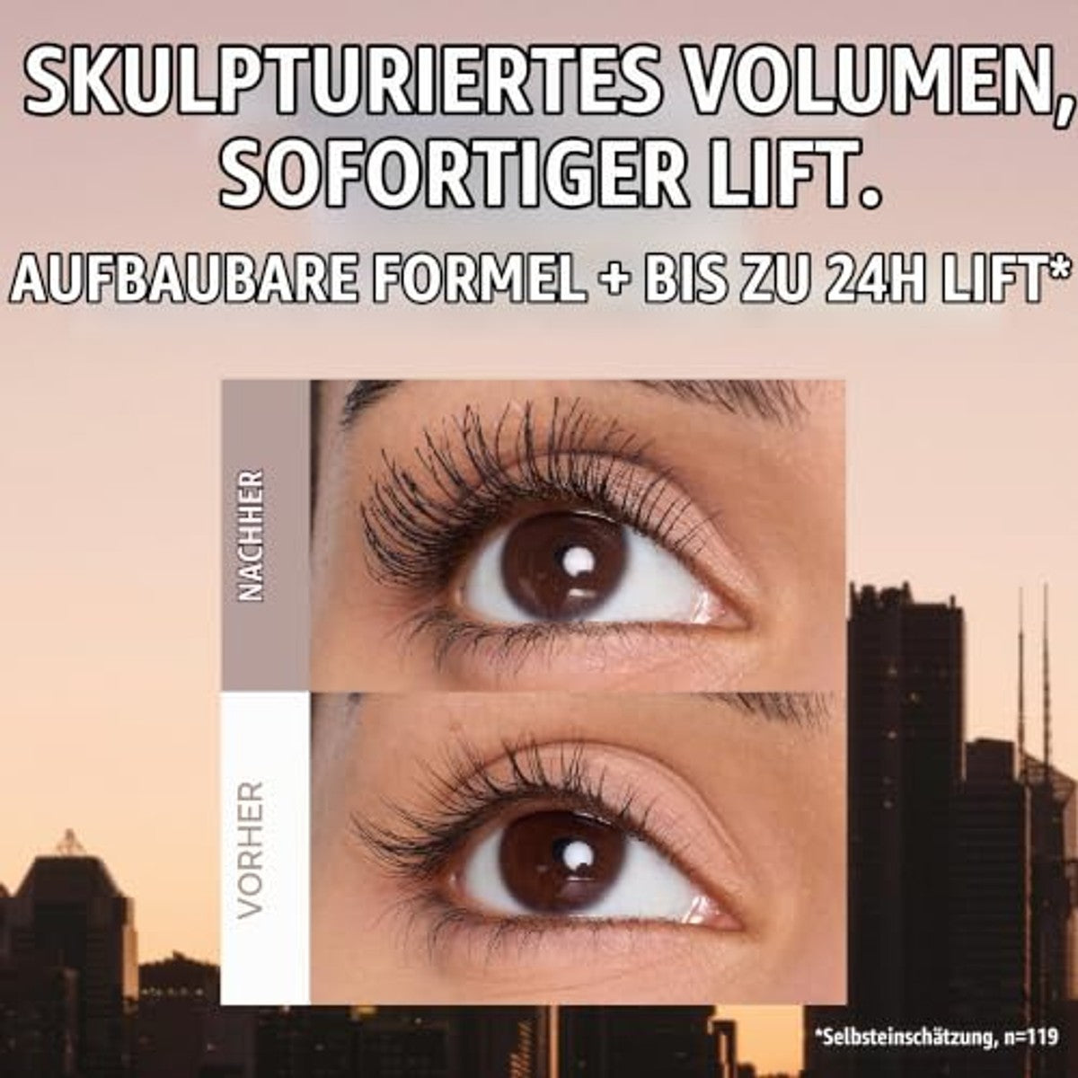 MAYBELLINE Lash Sensational Body Waterproof 9,75 ml - 3 stuks