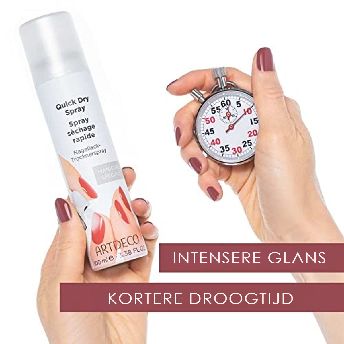 Artdeco Quick Dry Nagellak sneldrogende spray 2 x 100 ml – foto 4