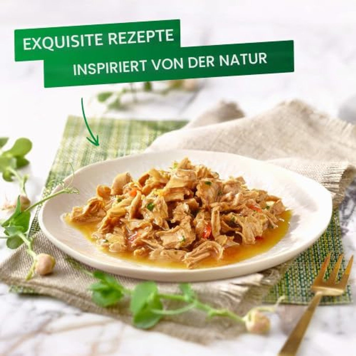 Gourmet Purina Nature's Creations natvoer kattenvoer Kip 24 x 85 g - 3-pack