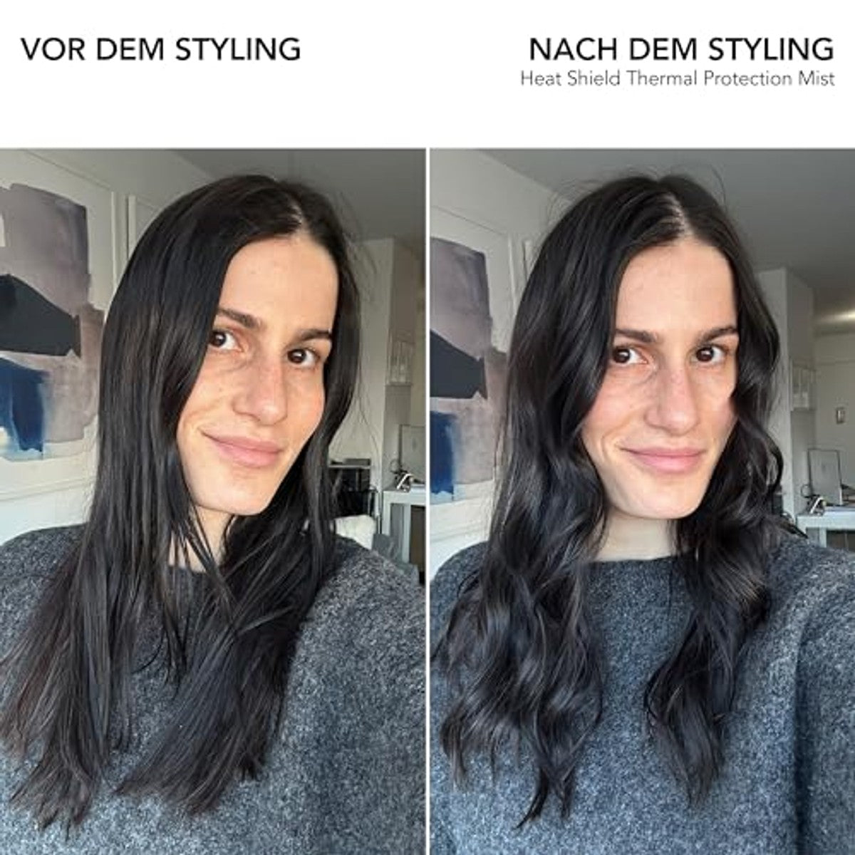 Bumble and bumble. Heat Shield Thermal Protection Hair Mist | Frizz-controle, voor beschadigd haar, hittebeschermingsspray, kleurbescherming, krullend, golvend, glad haar, mini-reismaat