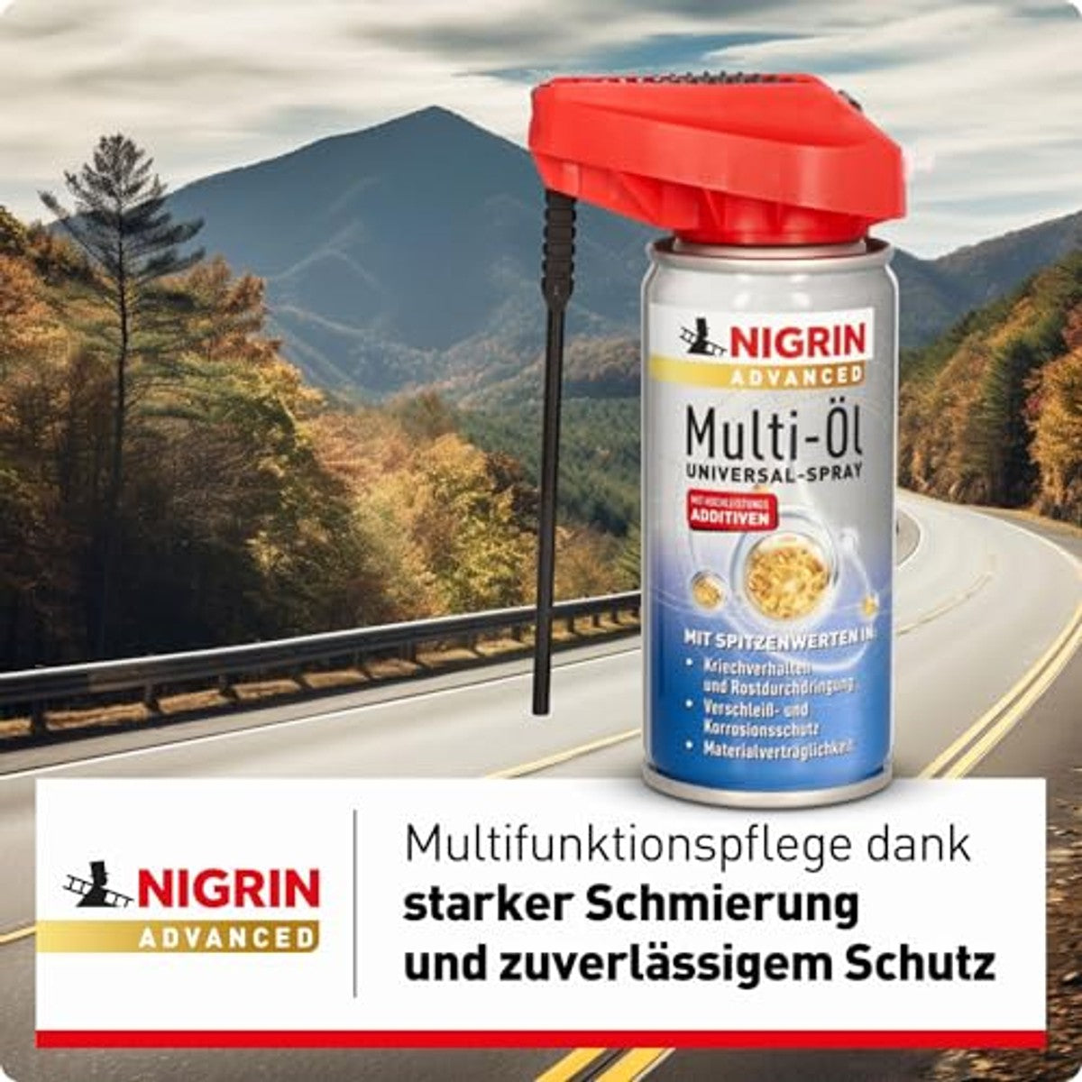 NIGRIN Geavanceerde multi-olie 3 x 100 ml - Voordeelverpakking