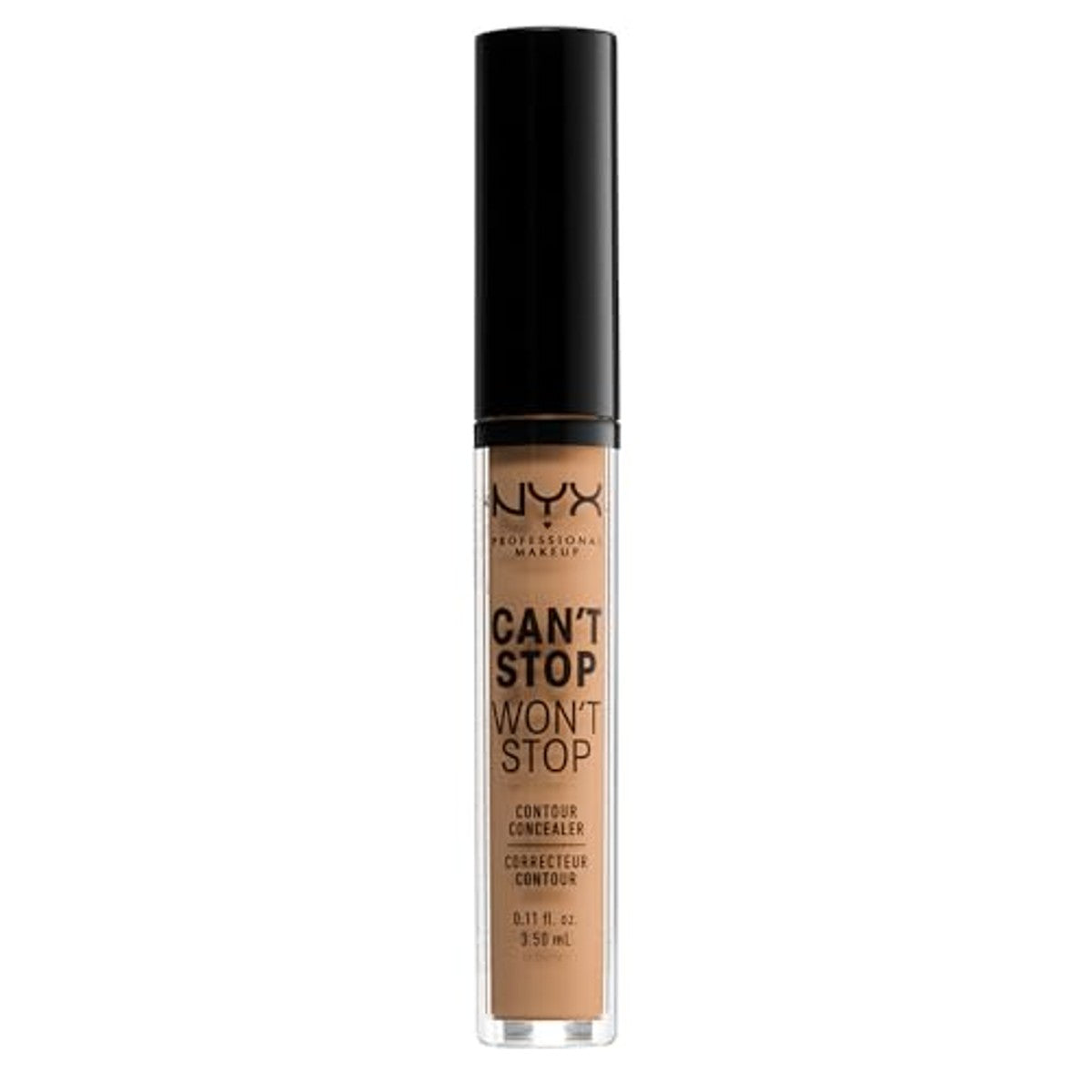 NYX Professional Makeup Can't Stop Won't Stop Contour Concealer, watervaste vloeibare afdekstift, lamineren & highlights, 3,5 ml, neutraal Buff 10.3 – NYX PROFESSIONAL MAKEUP