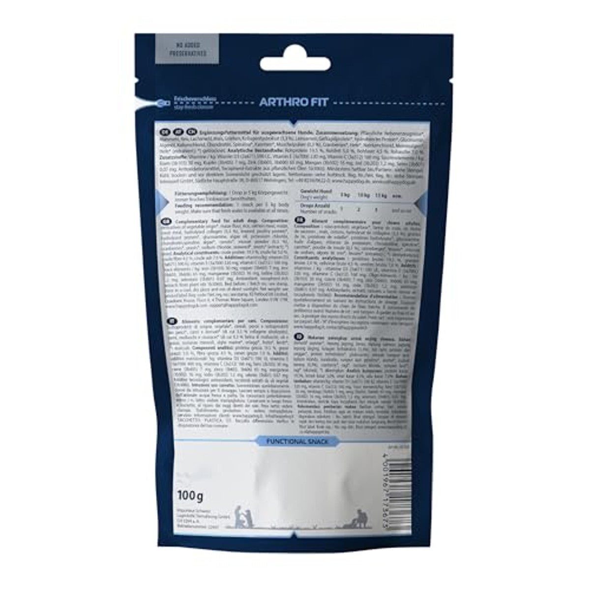 Happy Dog Care Snack Arthro Fit hondensnack 100g - 3-pack – foto 4