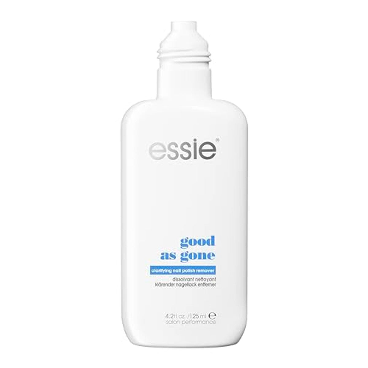 essie Klarende nagellakverwijderaar good as gone dubbelpak, reiniging en whitening, 2 x 125 ml – essie
