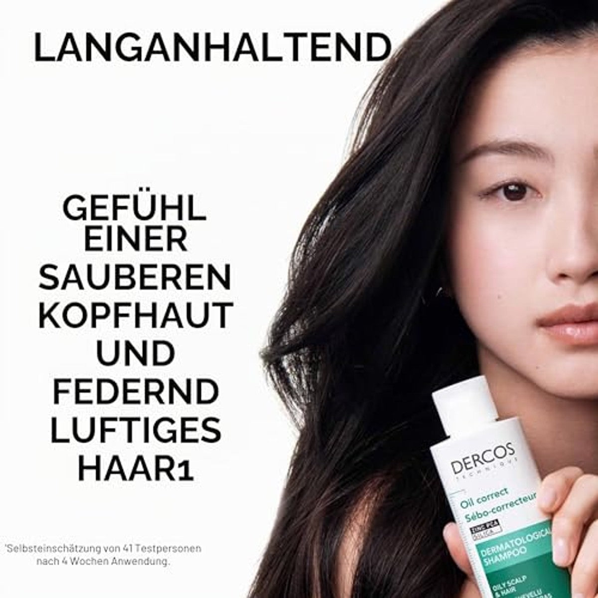 Vichy Dercos Technique Oil Control Shampoo voor Vette Hoofdhuid 200 ml