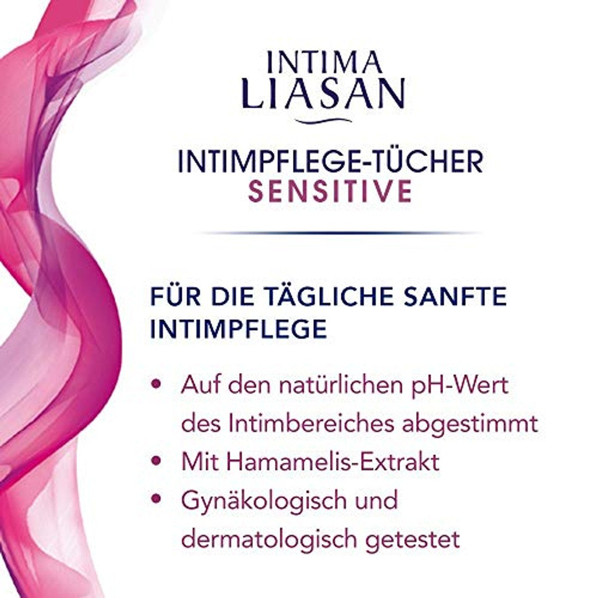 Sagrotan Intima Liasan intieme doekjes sensitive 30 stuks - 6-pack