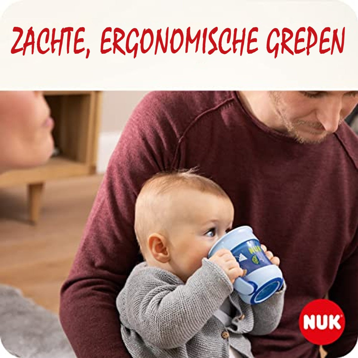 NUK Mini Magic Cup Night drinkbeker roze 6 x 160 ml - Voordeelverpakking – foto 4