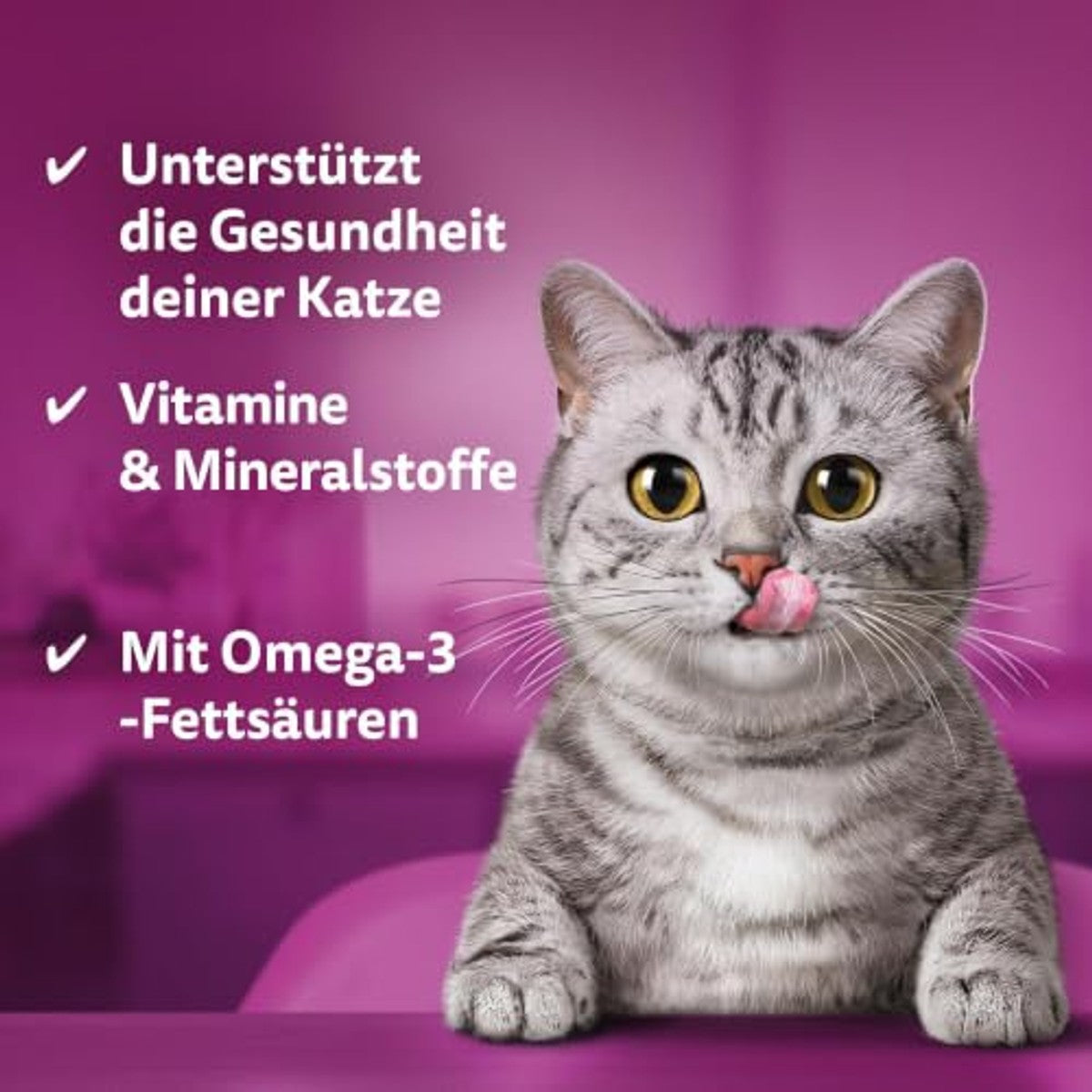 Whiskas Dentabites kattensnack kip 4 x 120 g – foto 4